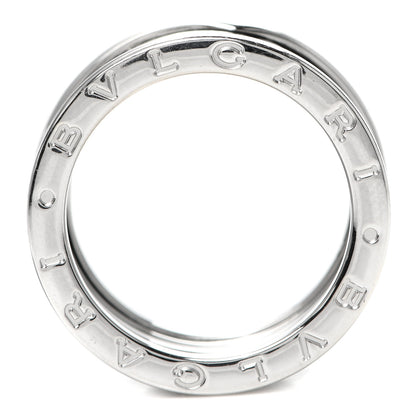 Bulgari 18K White Gold B.Zero1 Four-Band Ring 56 7.5 4 of 5