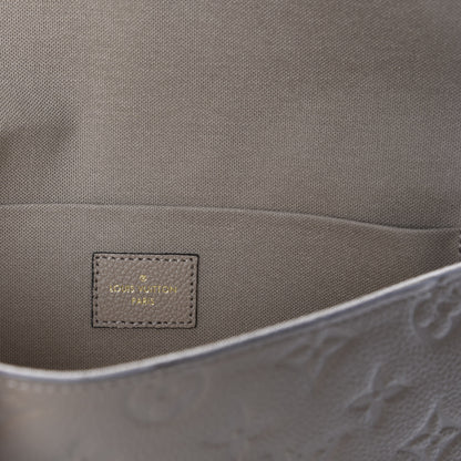 Louis Vuitton Empreinte Pochette Felicie Chain Wallet Tourterelle 7 of 12