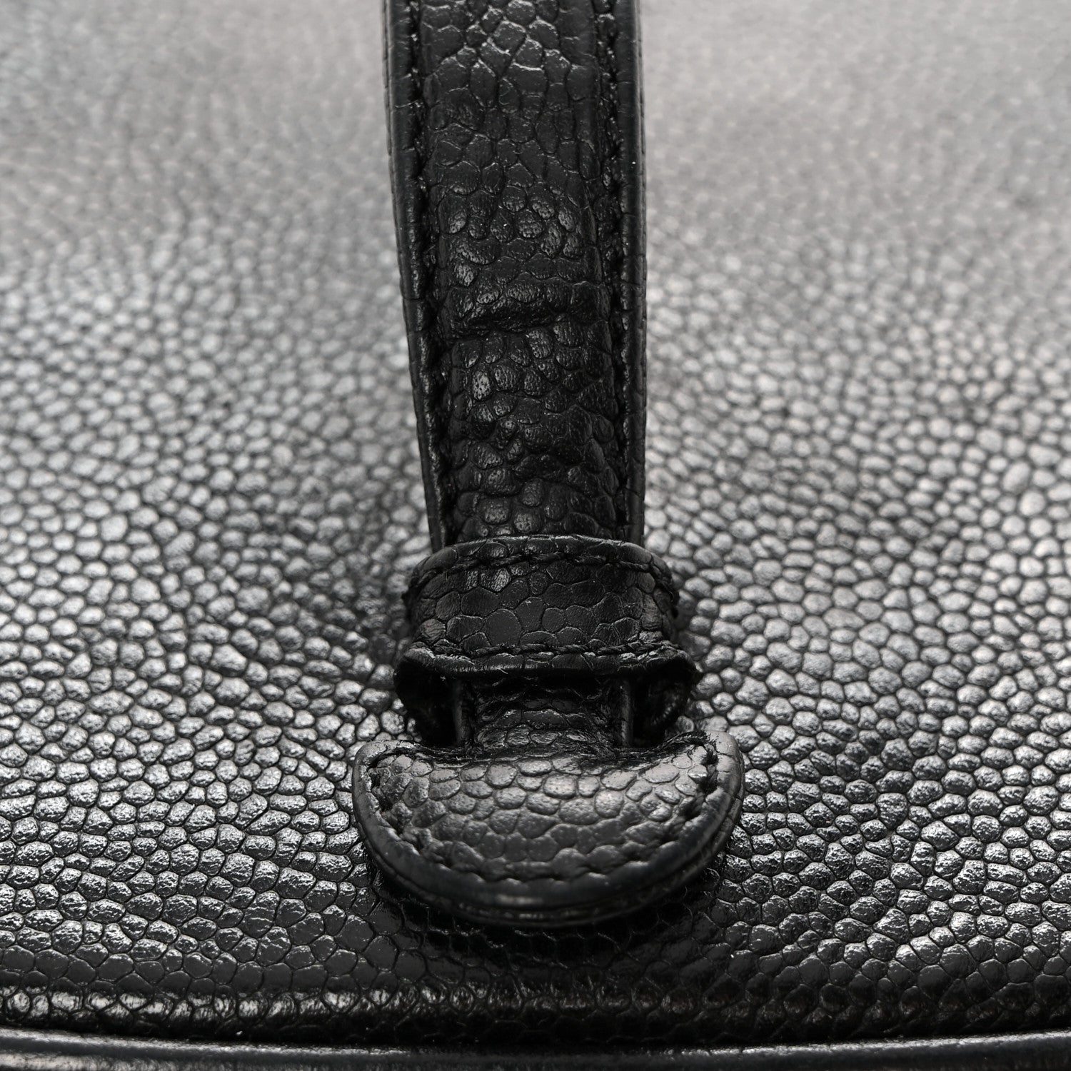 Chanel Caviar Cosmetic Vanity Bag Black 9 of 9