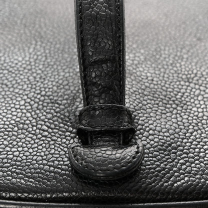 Chanel Caviar Cosmetic Vanity Bag Black 9 of 9