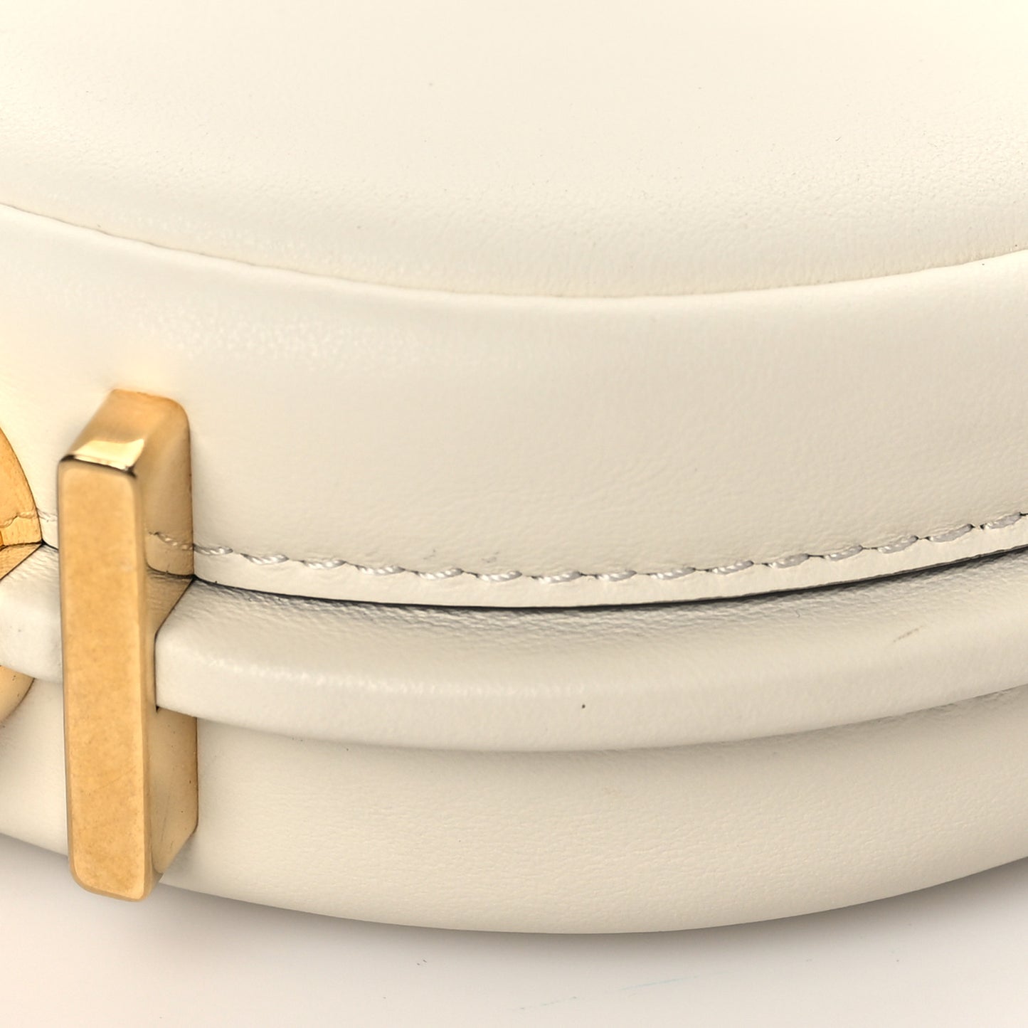 Vitello Grace Matte Nano Fendigraphy Hobo Charm White Ice