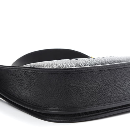 Hermes Taurillon Clemence Evelyne III PM Black 8 of 9
