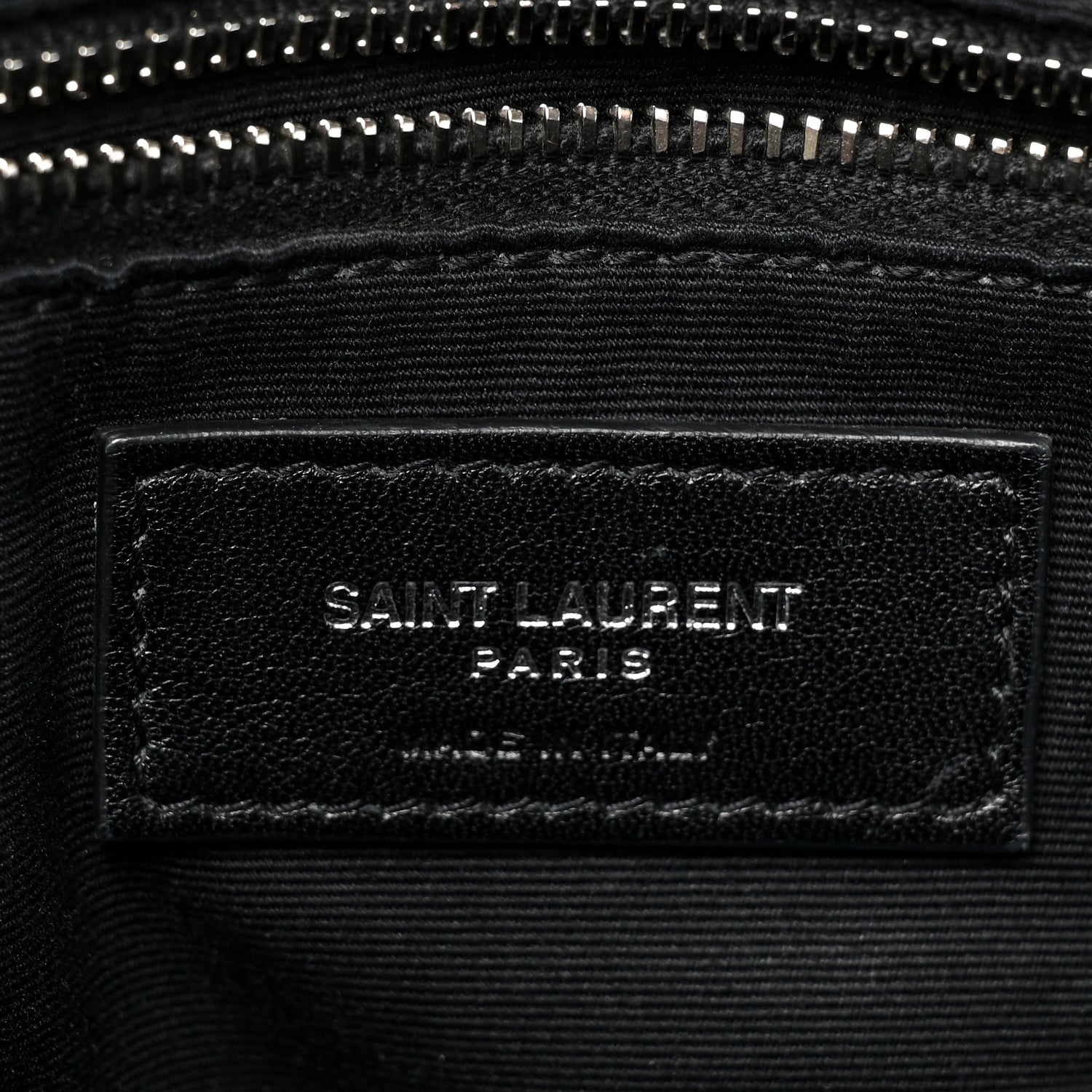 Saint Laurent Calfskin Y Quilted Monogram Medium Loulou Chain Satchel Earth 8 of 21