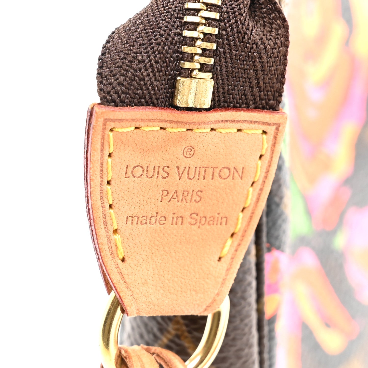 Louis Vuitton Monogram Roses Pochette Accessories 6 of 8
