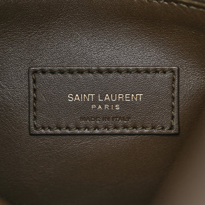 Saint Laurent Smooth Calfskin Small Le 5 A 7 Soft Hobo Light Musk 6 of 10