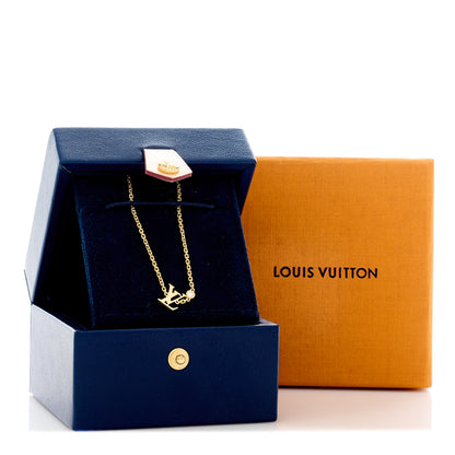 Louis Vuitton 18K Yellow Gold Diamond Idylle Blossom LV Bracelet 7 of 7
