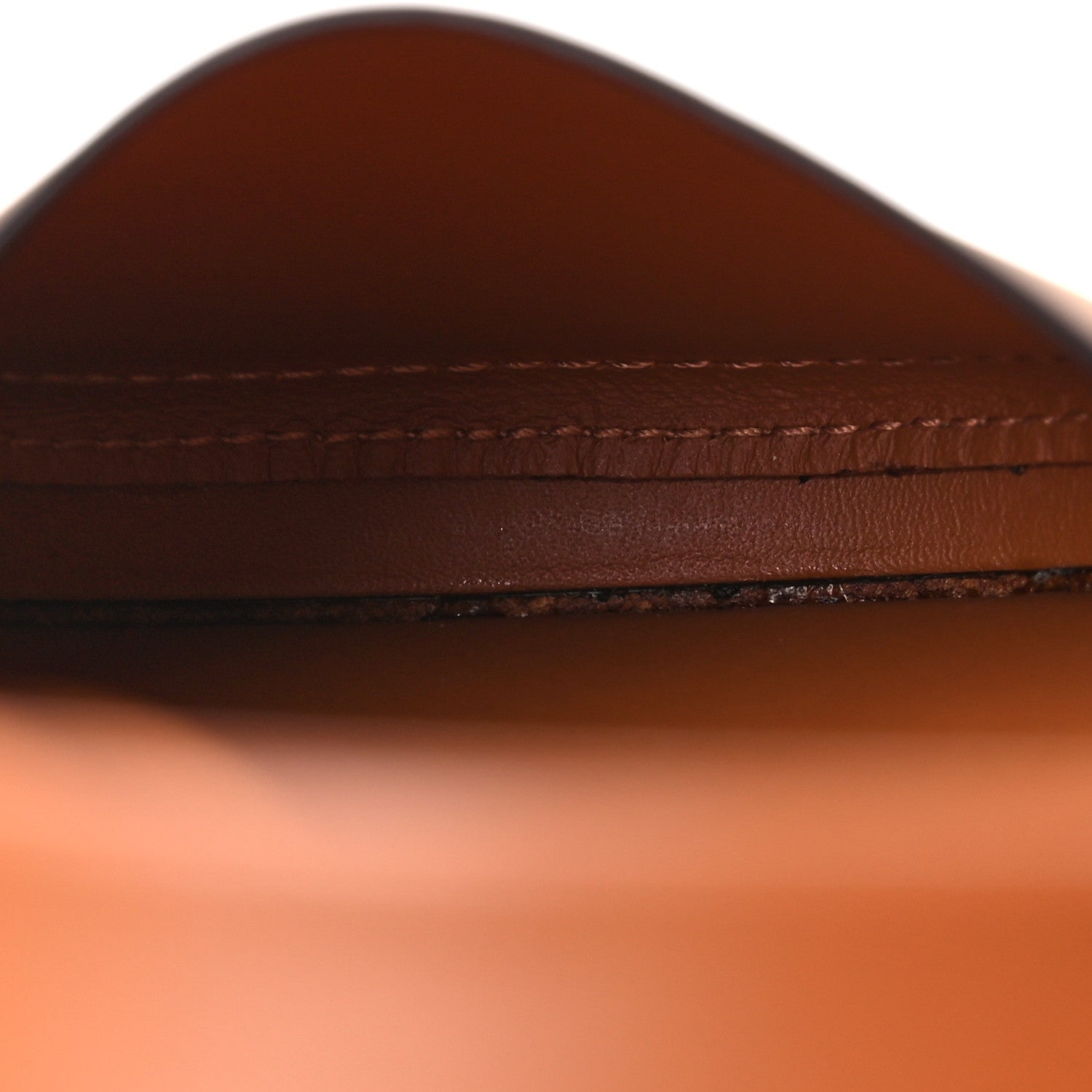 Loewe Soft Calfskin Mini Heel Pouch Tan 5 of 11