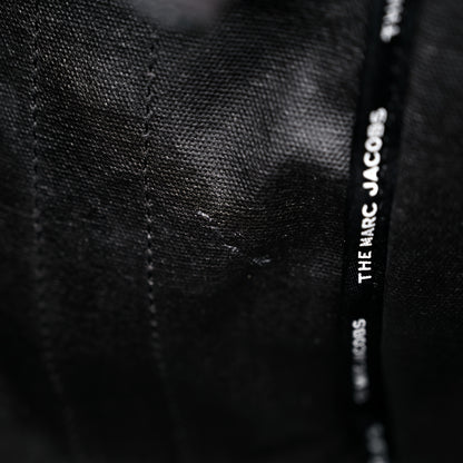 Marc Jacobs Cotton Canvas Medium The Traveler Tote Bag Black 12 of 13