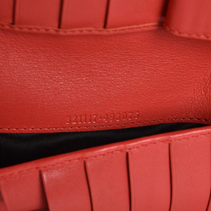 Gucci Guccissima Zip Around Travel Wallet Red 8 of 8