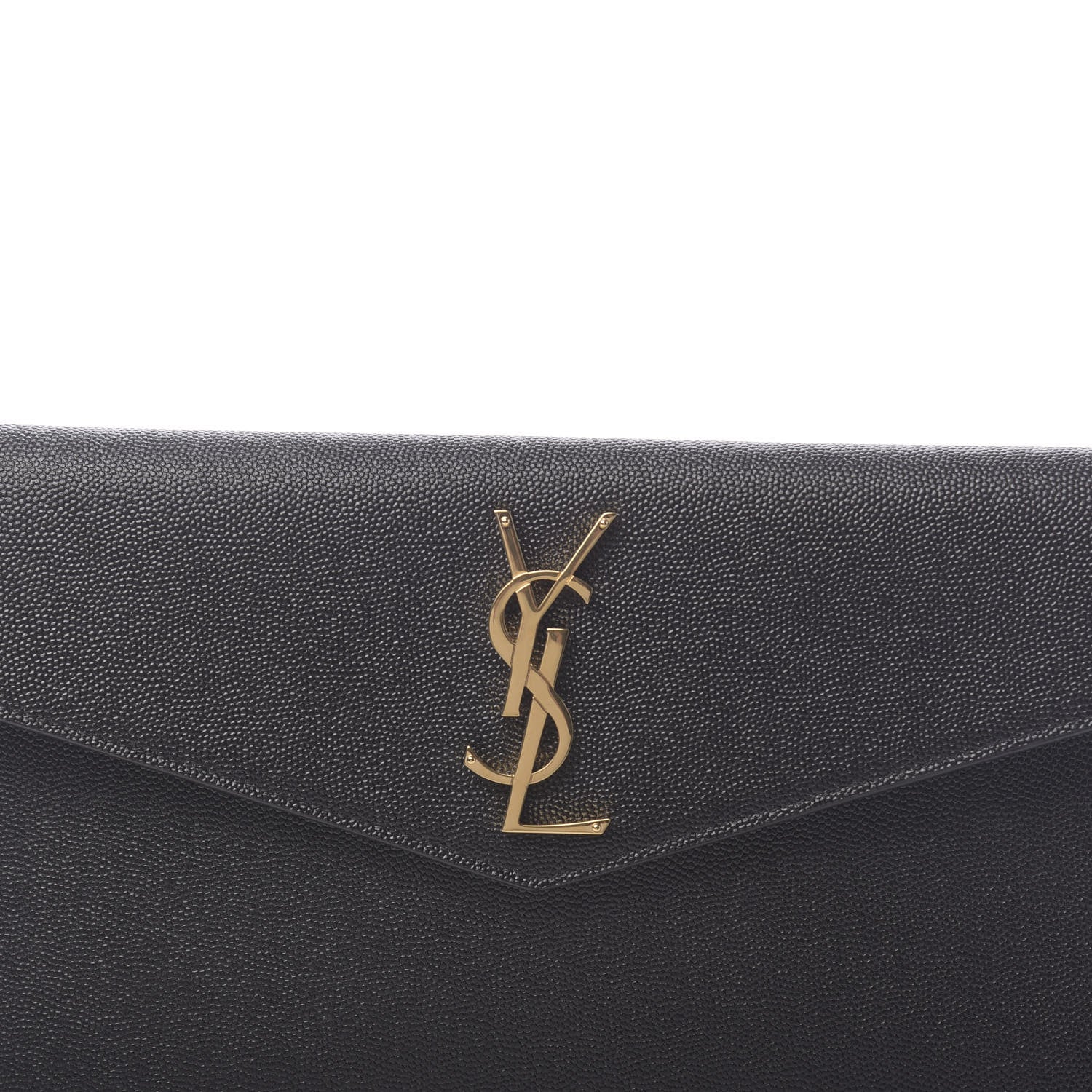 Saint Laurent Grain De Poudre Uptown Pouch Black 8 of 8