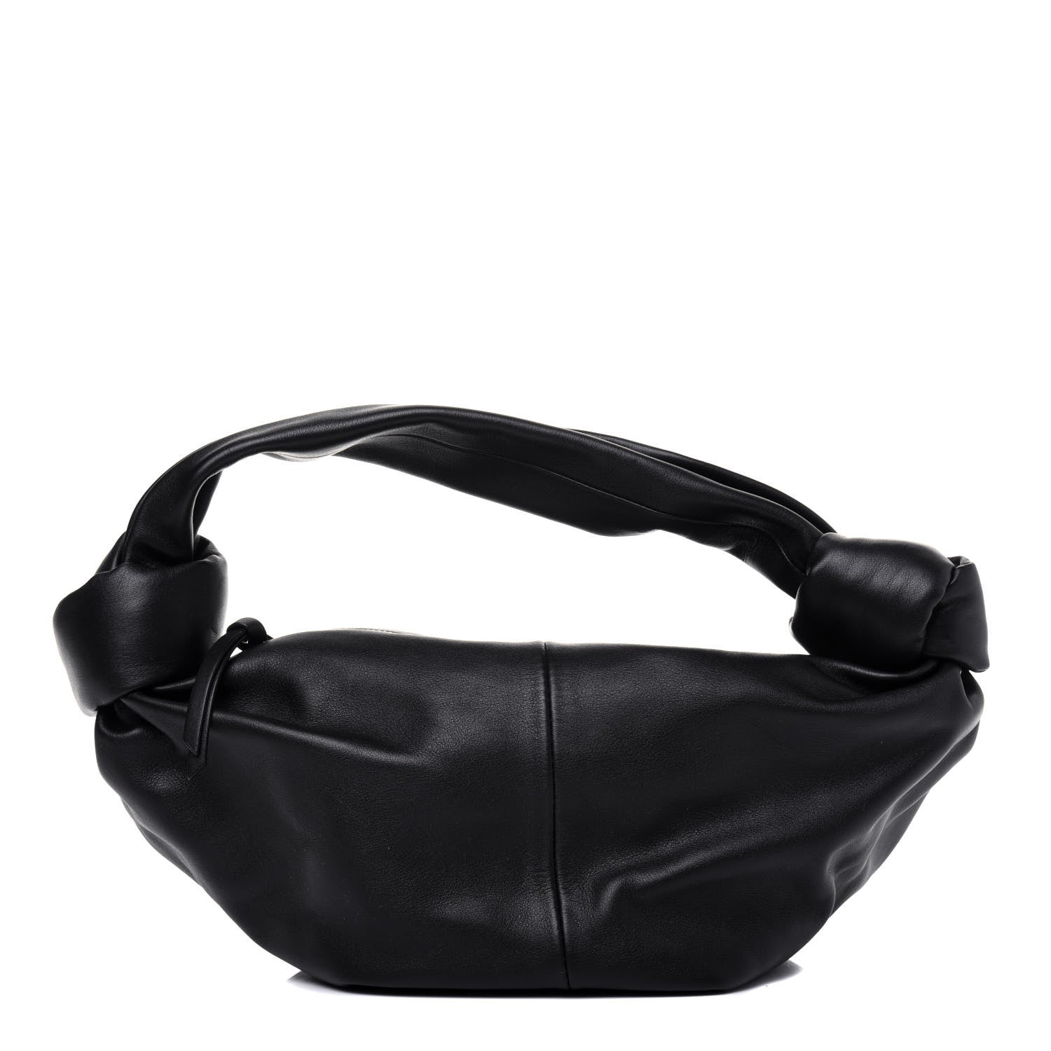 Bottega Veneta Calfskin Mini Double Knot Bag Black 1 of 11