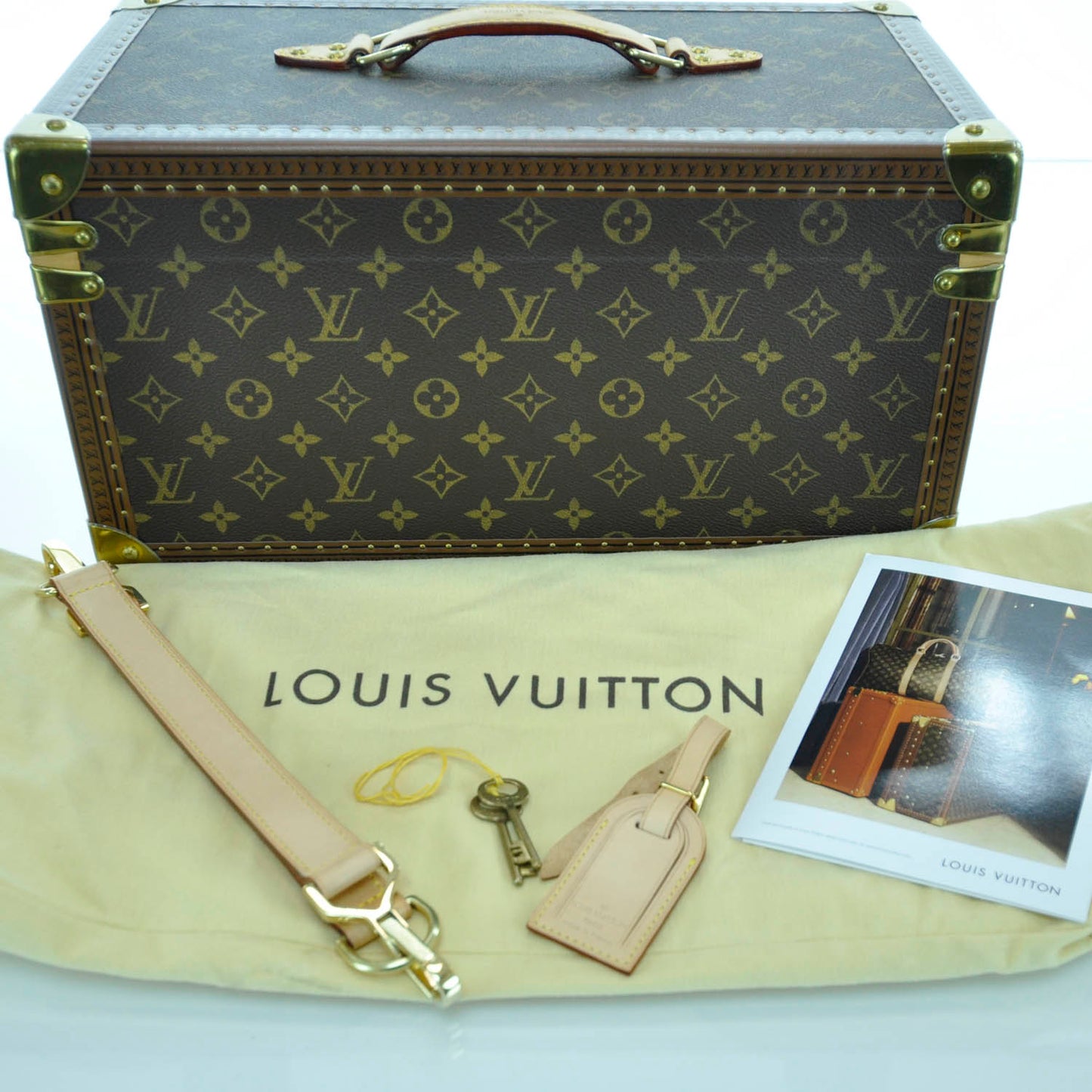 Monogram Boite Bouteilles Beauty Train Case