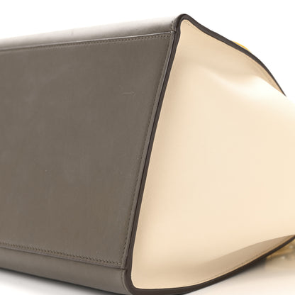 Celine Elephant Calfskin Small Tri-Color Trapeze Yellow 9 of 12