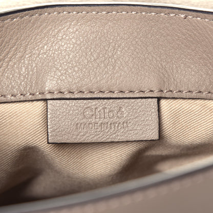 Chloe Suede Calfskin Mini Faye Backpack Motty Grey 5 of 8