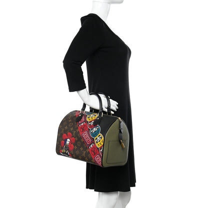 Louis Vuitton Monogram Kabuki Speedy 30 2 of 9