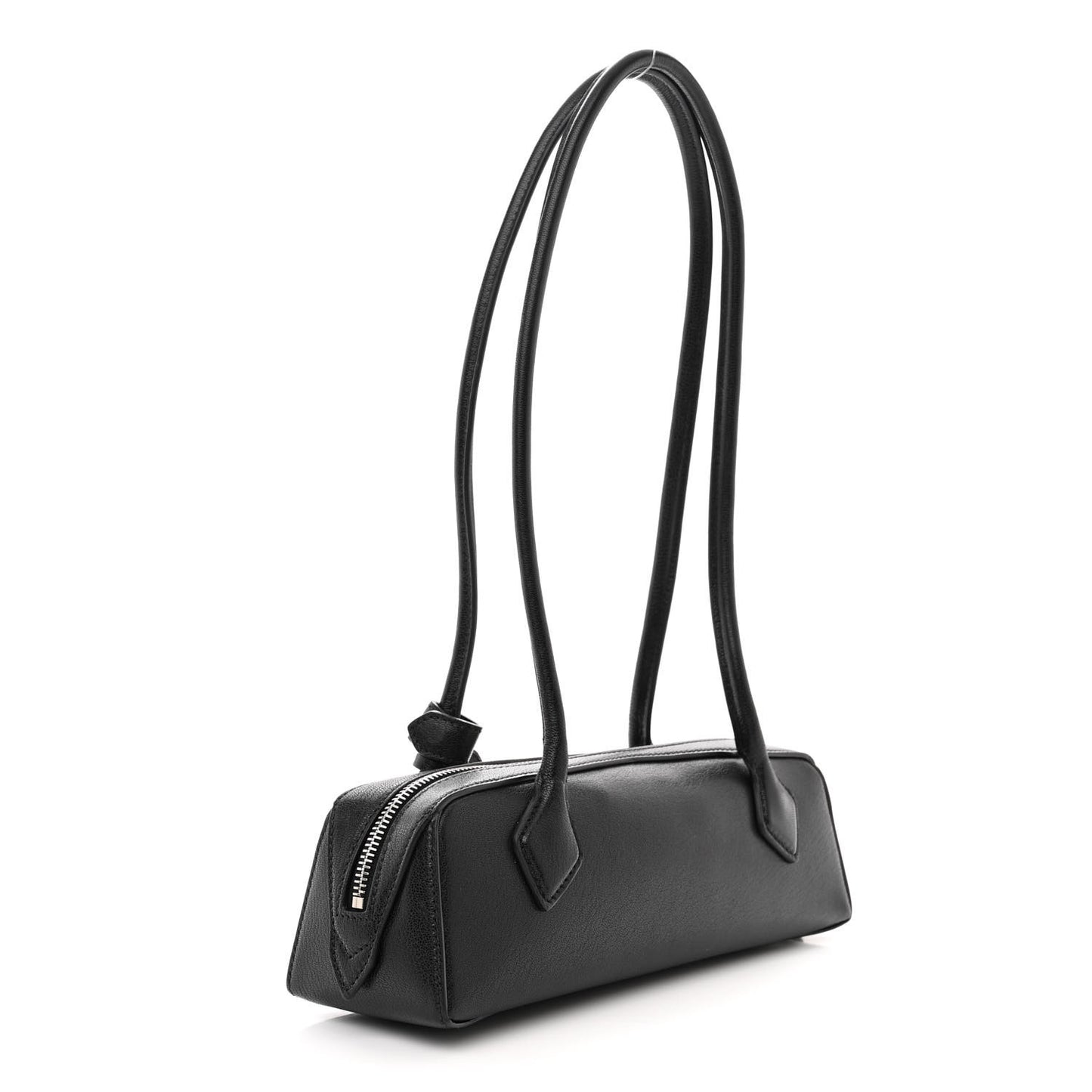 Goatskin Small Le Teckel Bag Black