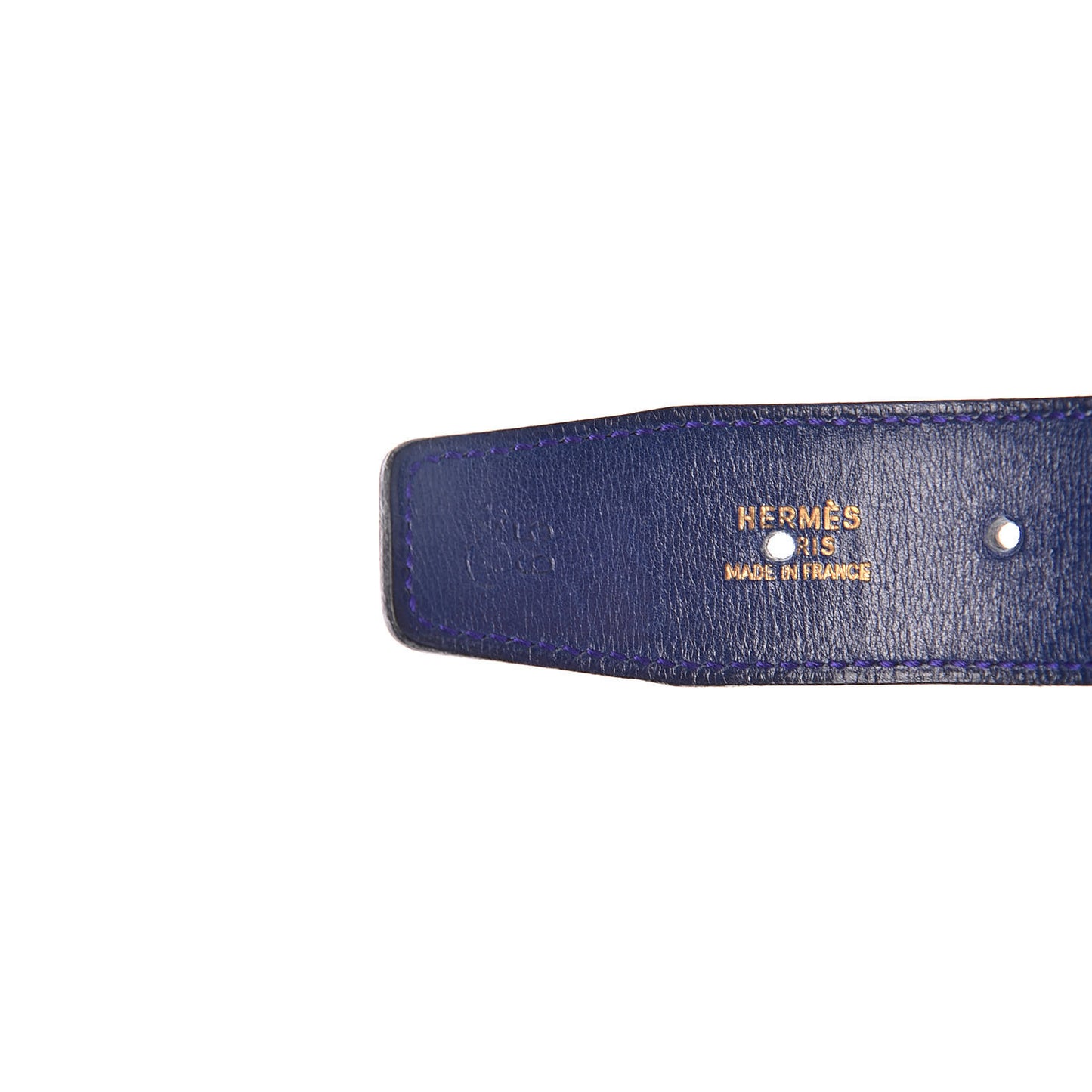Box Chamonix 32mm H Belt 65 Black Bleu Marine