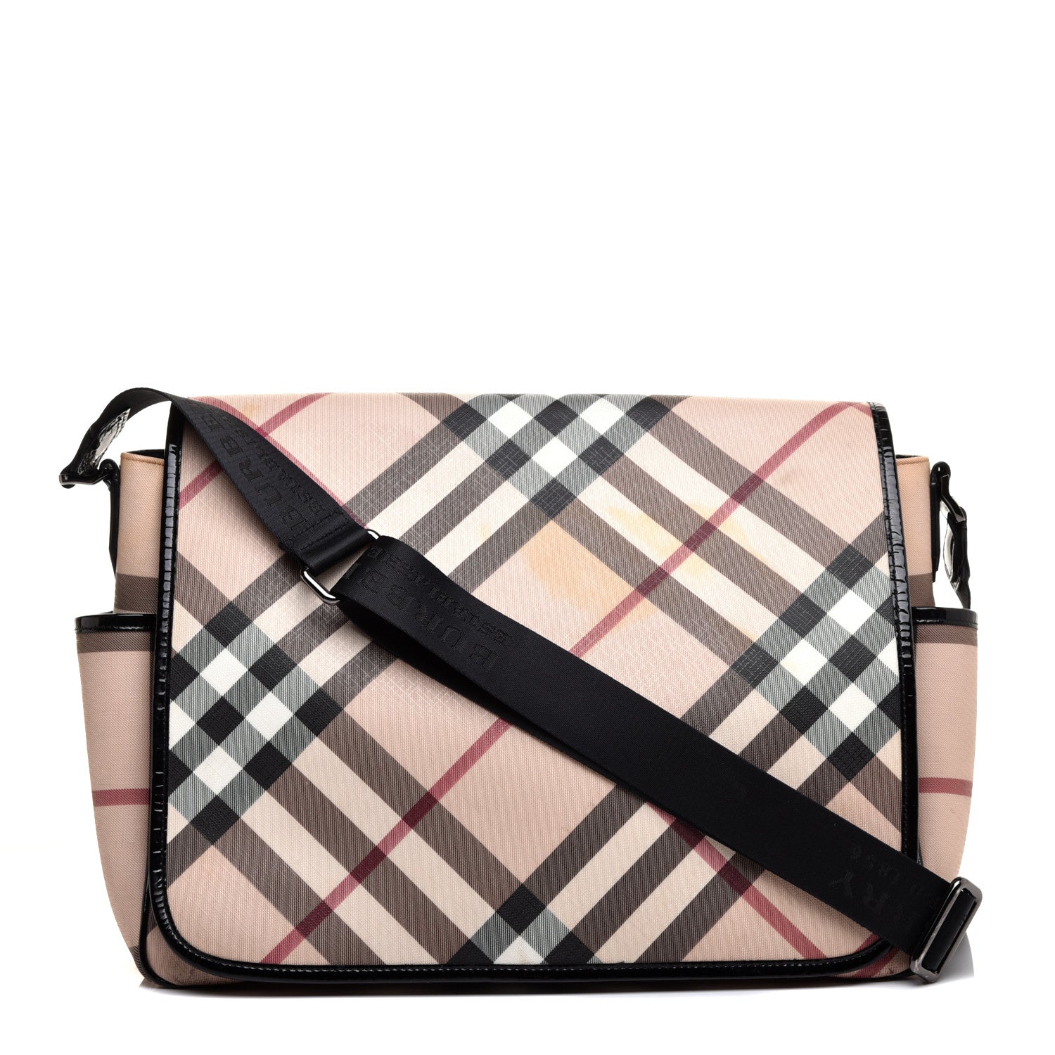 Burberry Nova Check Diaper Messenger Bag 1 of 13