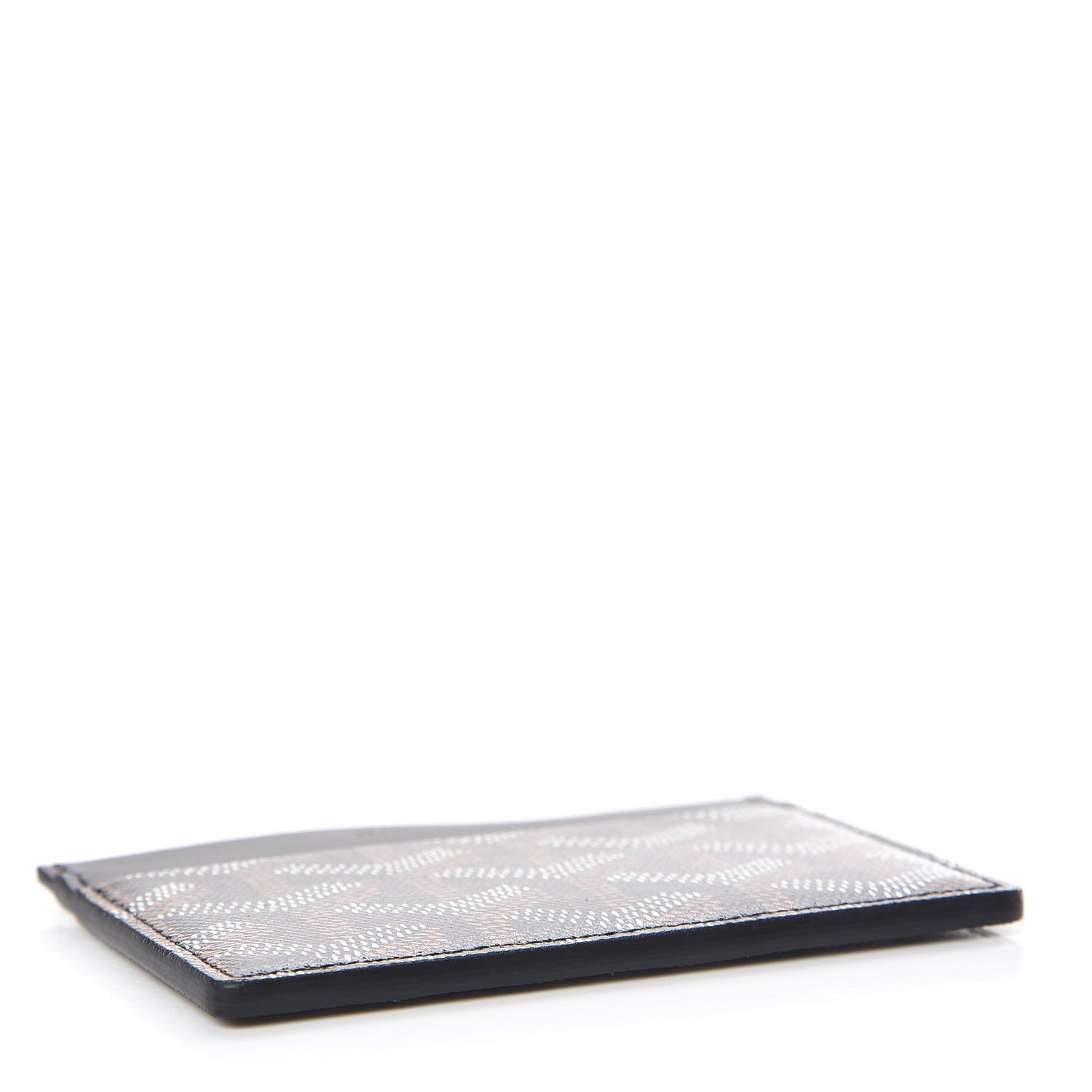 Goyard Goyardine Saint Sulpice Card Holder Black 4 of 7
