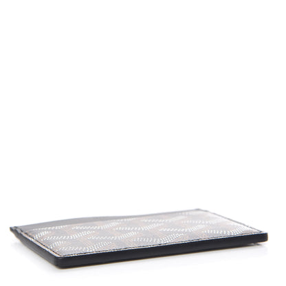 Goyard Goyardine Saint Sulpice Card Holder Black 4 of 7