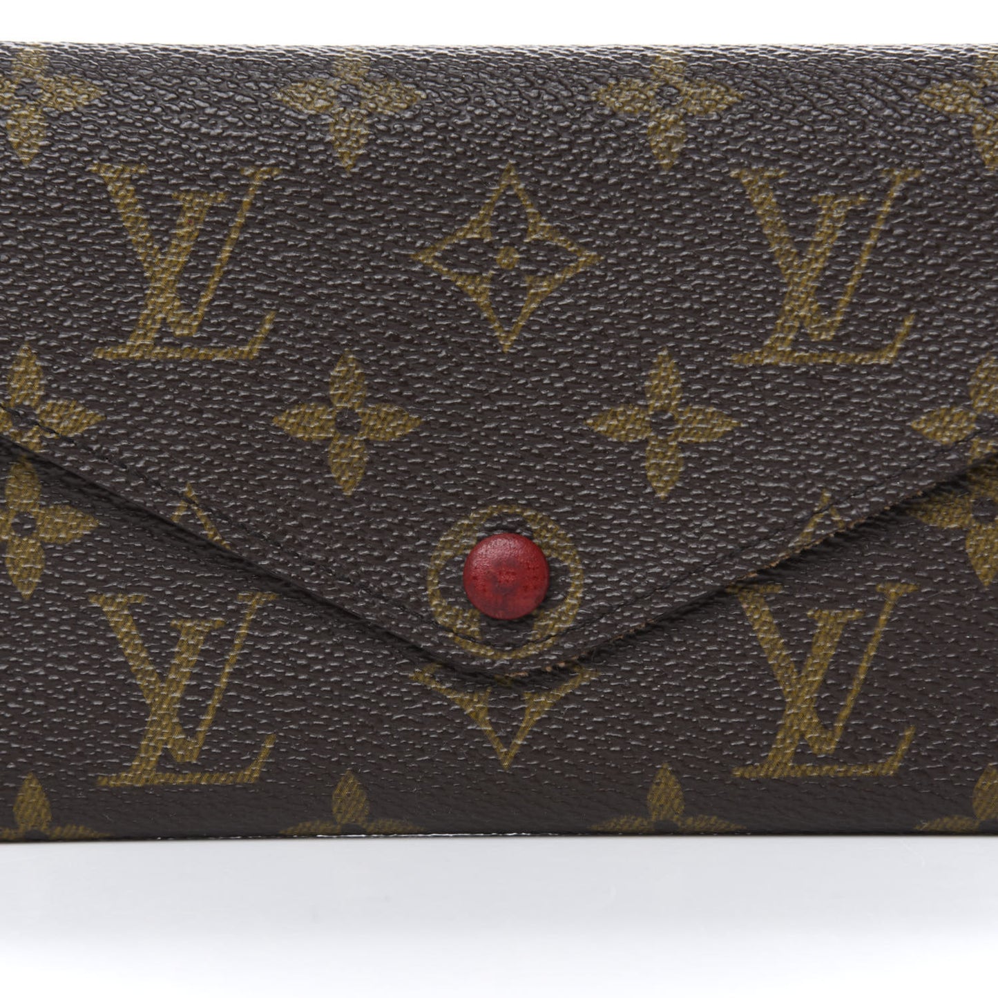 Monogram Josephine Wallet Red