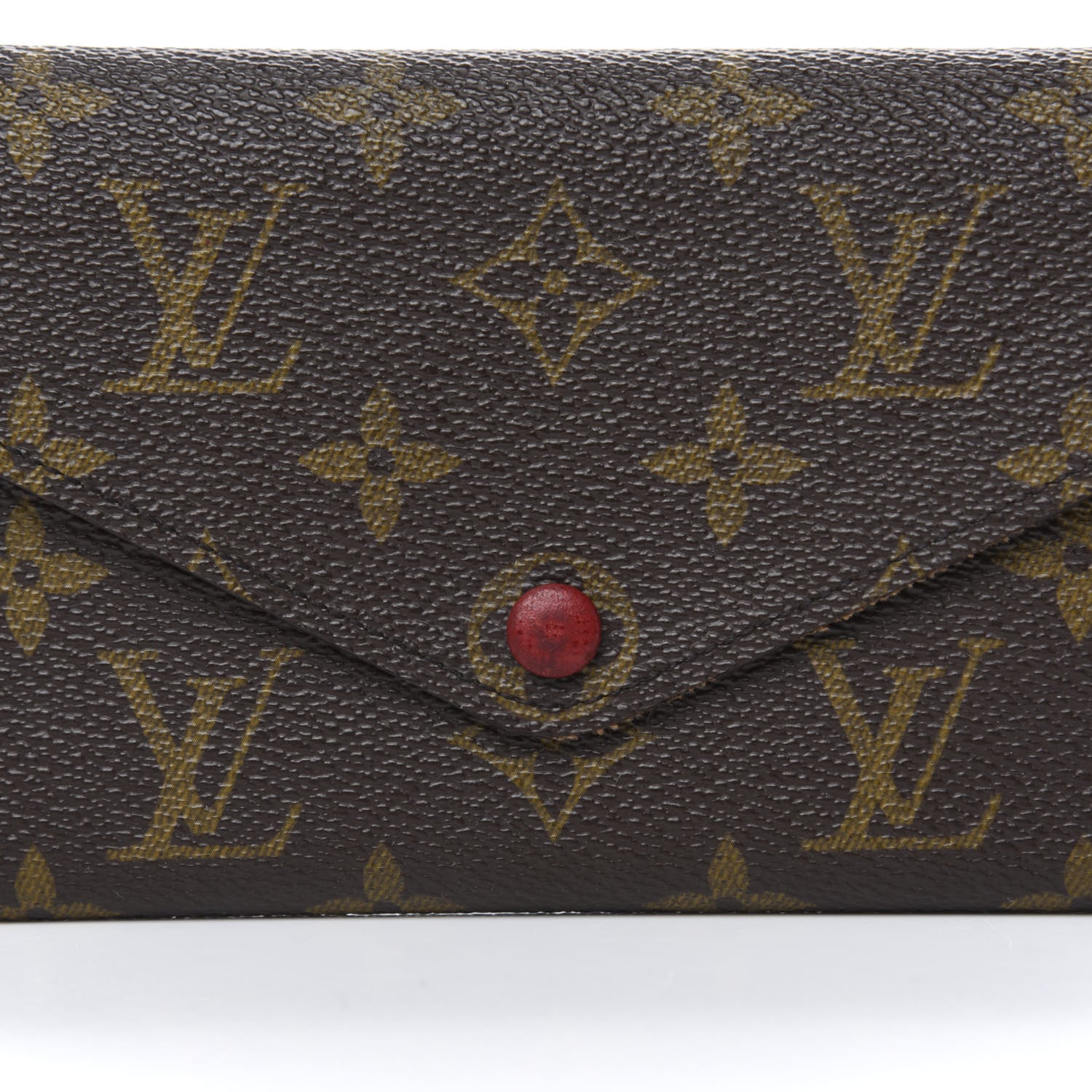 Louis Vuitton Monogram Josephine Wallet Red 8 of 8