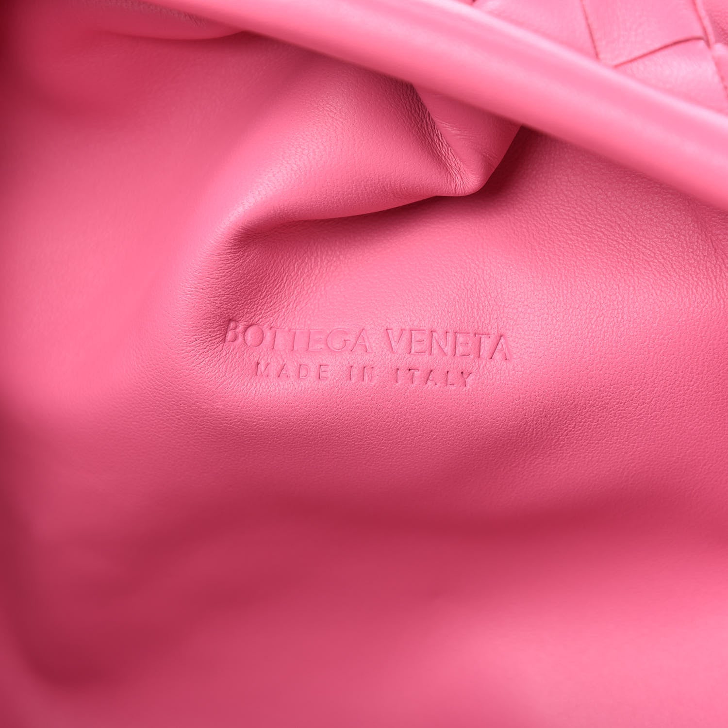 Bottega Veneta Nappa Maxi Intrecciato The Pouch Oversized Clutch Pink 8 of 10