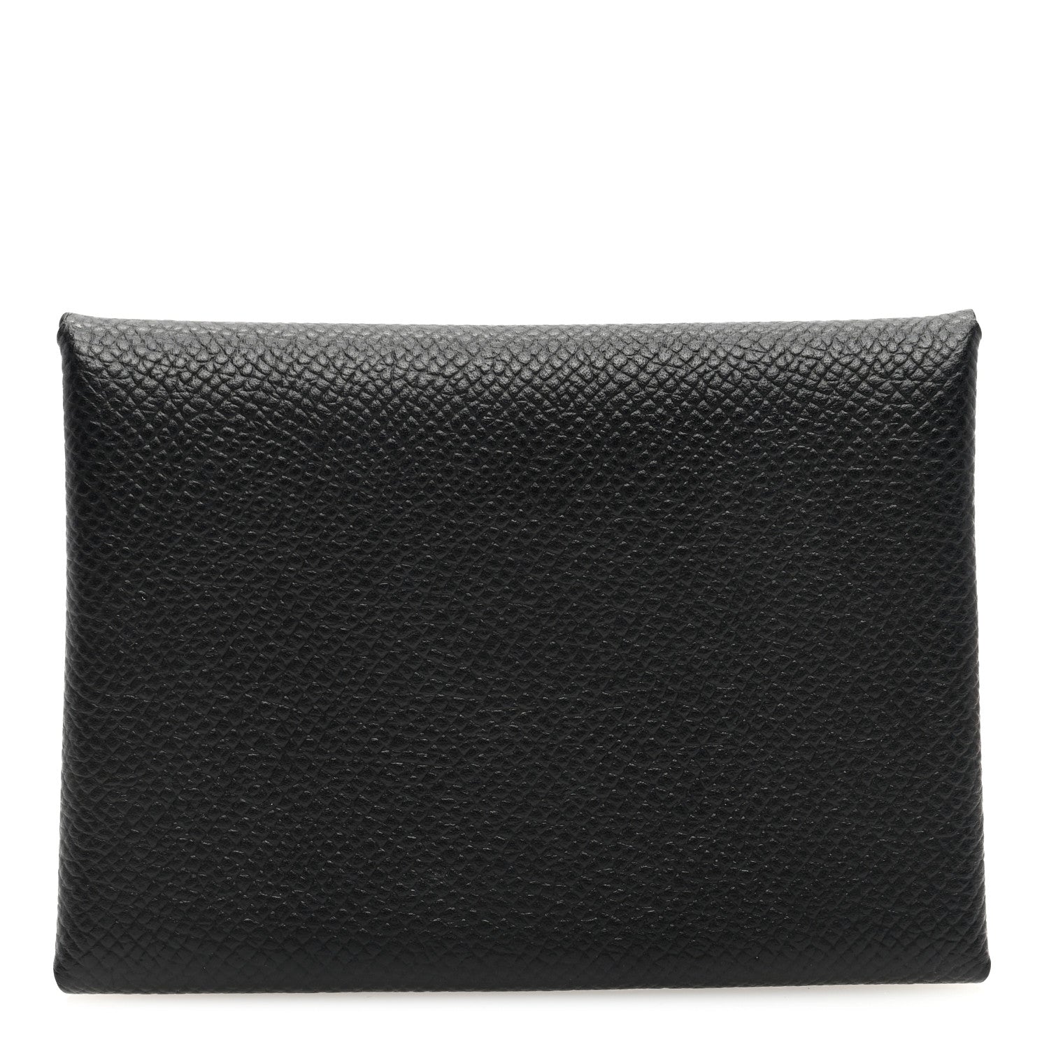 Hermes Epsom Calvi Duo Card Case Black 1 of 8