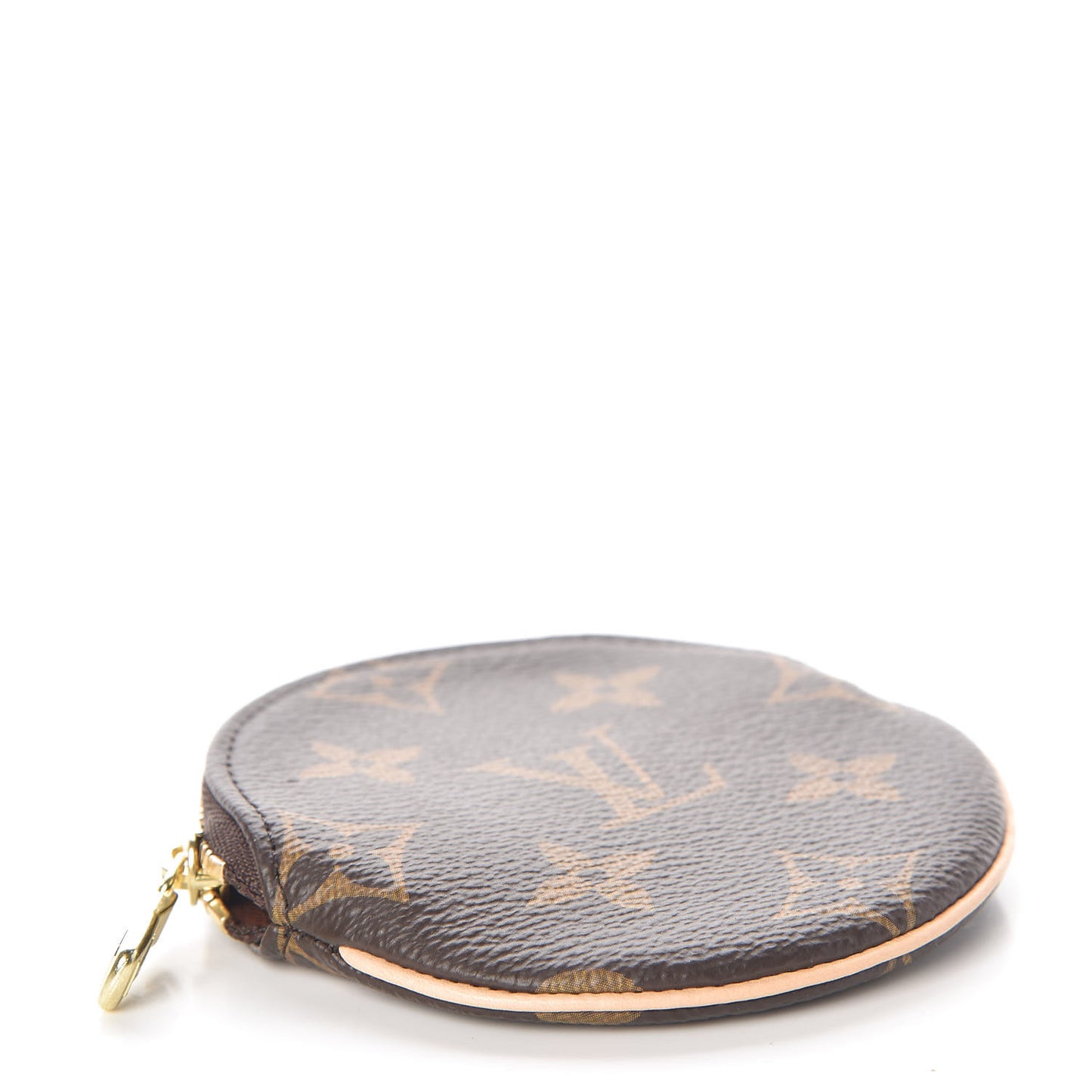 Monogram Round Coin Purse