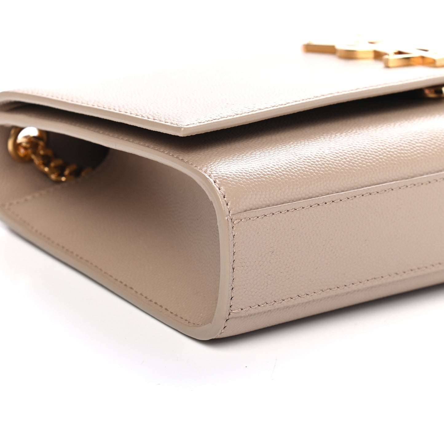 Grain De Poudre Medium Monogram Kate Satchel Nude Powder