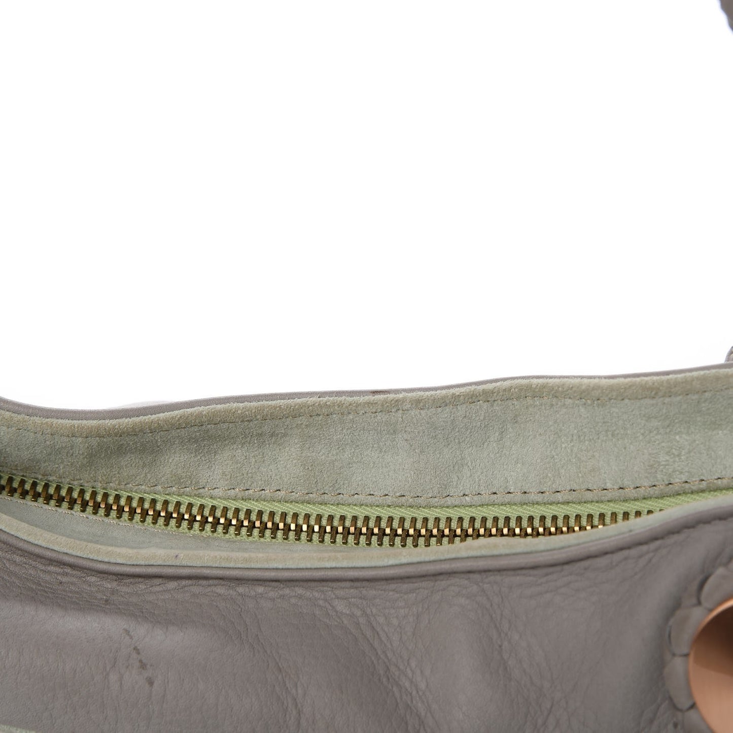 Calfskin Radio Bag Grigio Multicolor