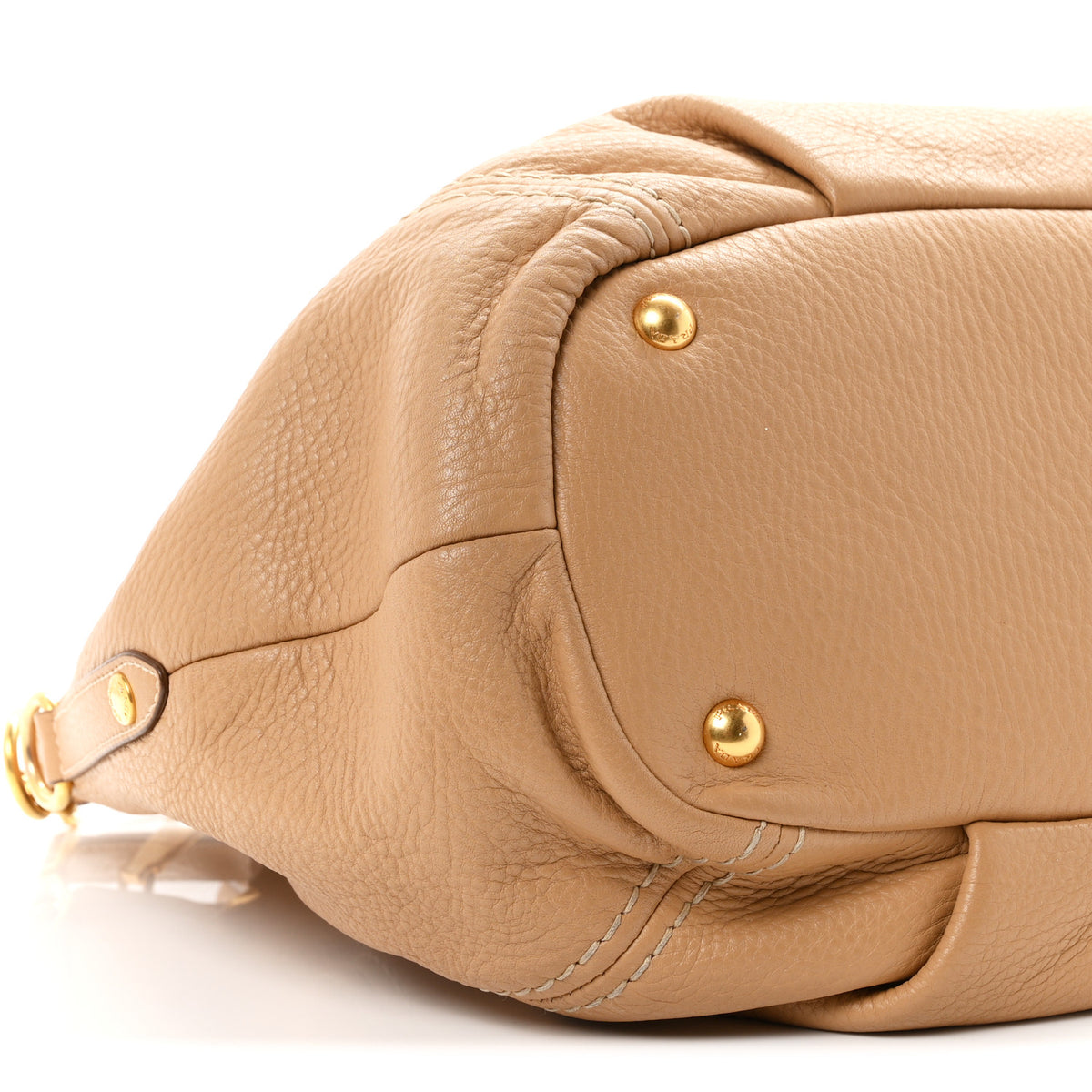 Prada Vitello Daino Tote Caramel 10 of 13