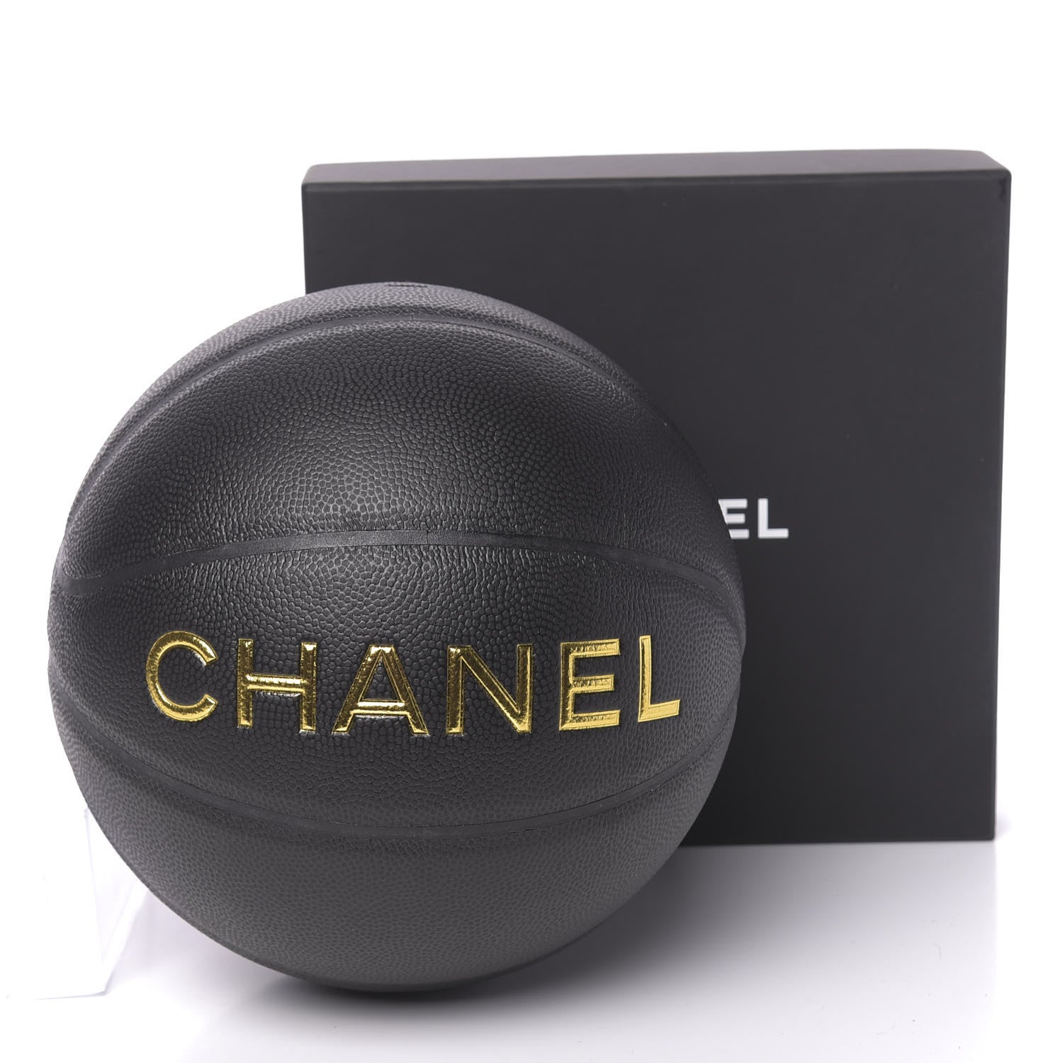 Chanel Lambskin Chain Net and Basketball Black Dark Gold 8 of 8