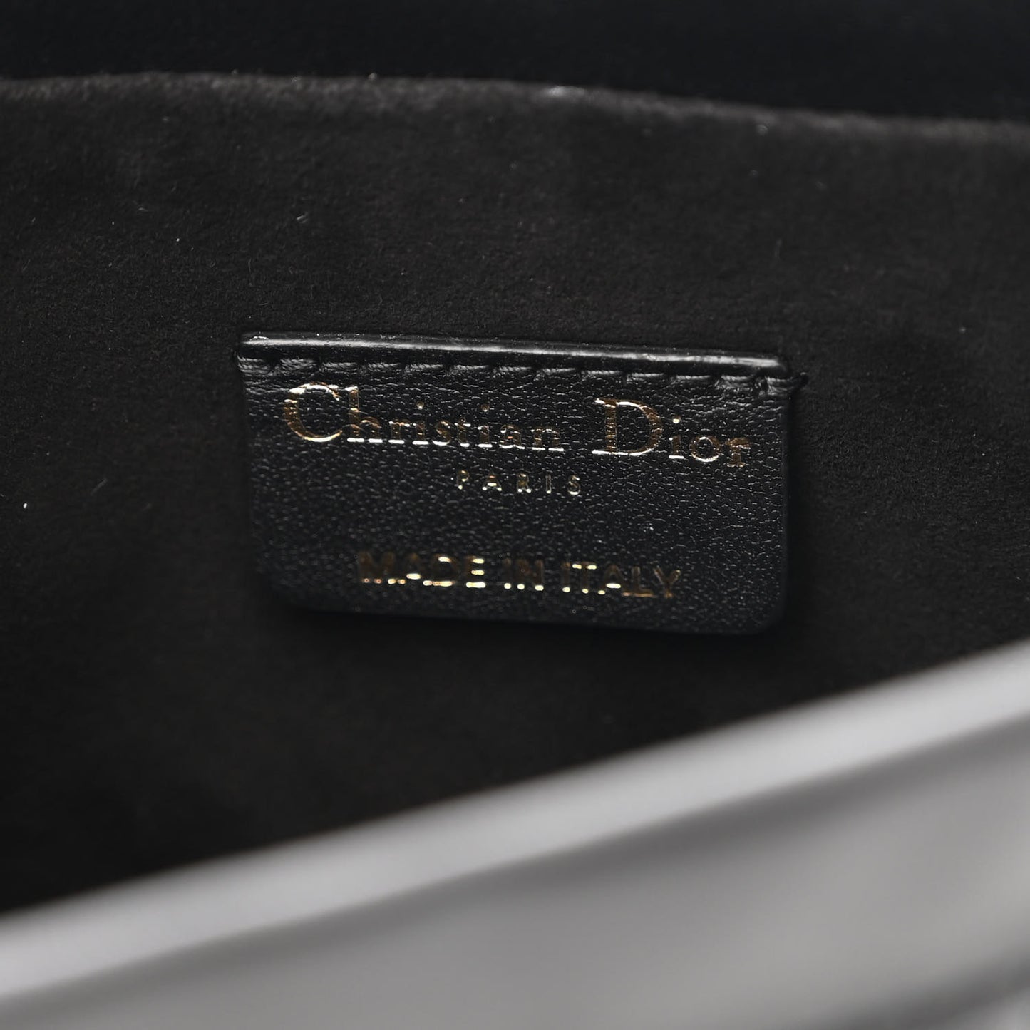 Lambskin Cannage Mini Top Handle Drawstring Bag Black