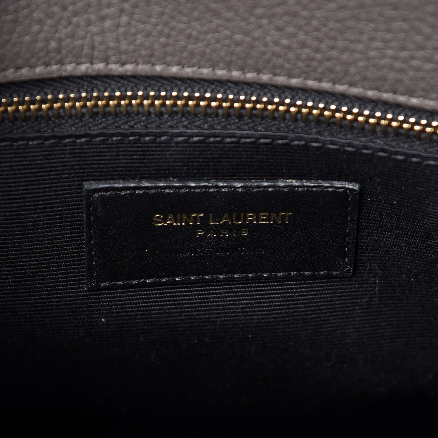 Saint Laurent Grained Calfskin Small Sac De Jour Fog 6 of 11