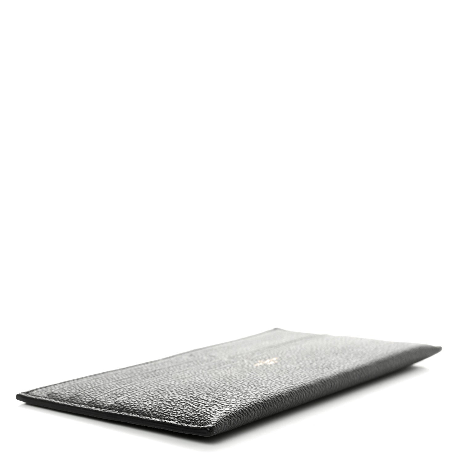 Louis Vuitton Calfskin Felicie Chain Wallet Card Holder Insert Black 4 of 7