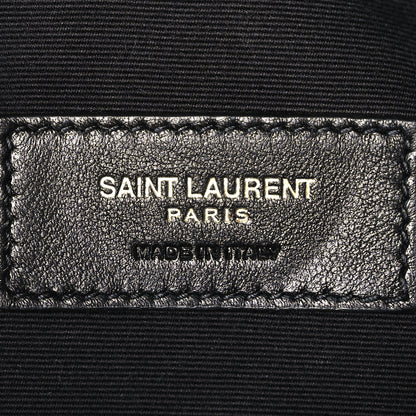 Saint Laurent Grain De Poudre Uptown Pouch Black 6 of 9