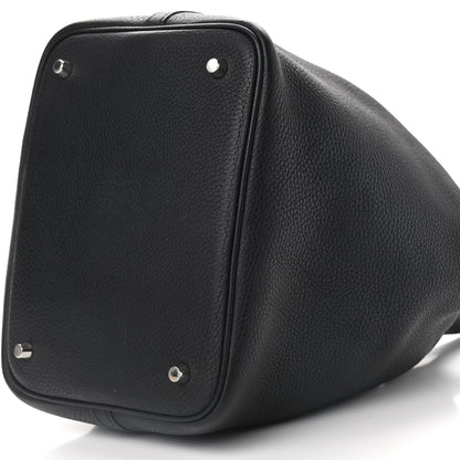 Hermes Taurillon Clemence Picotin Lock 22 MM Black 9 of 9