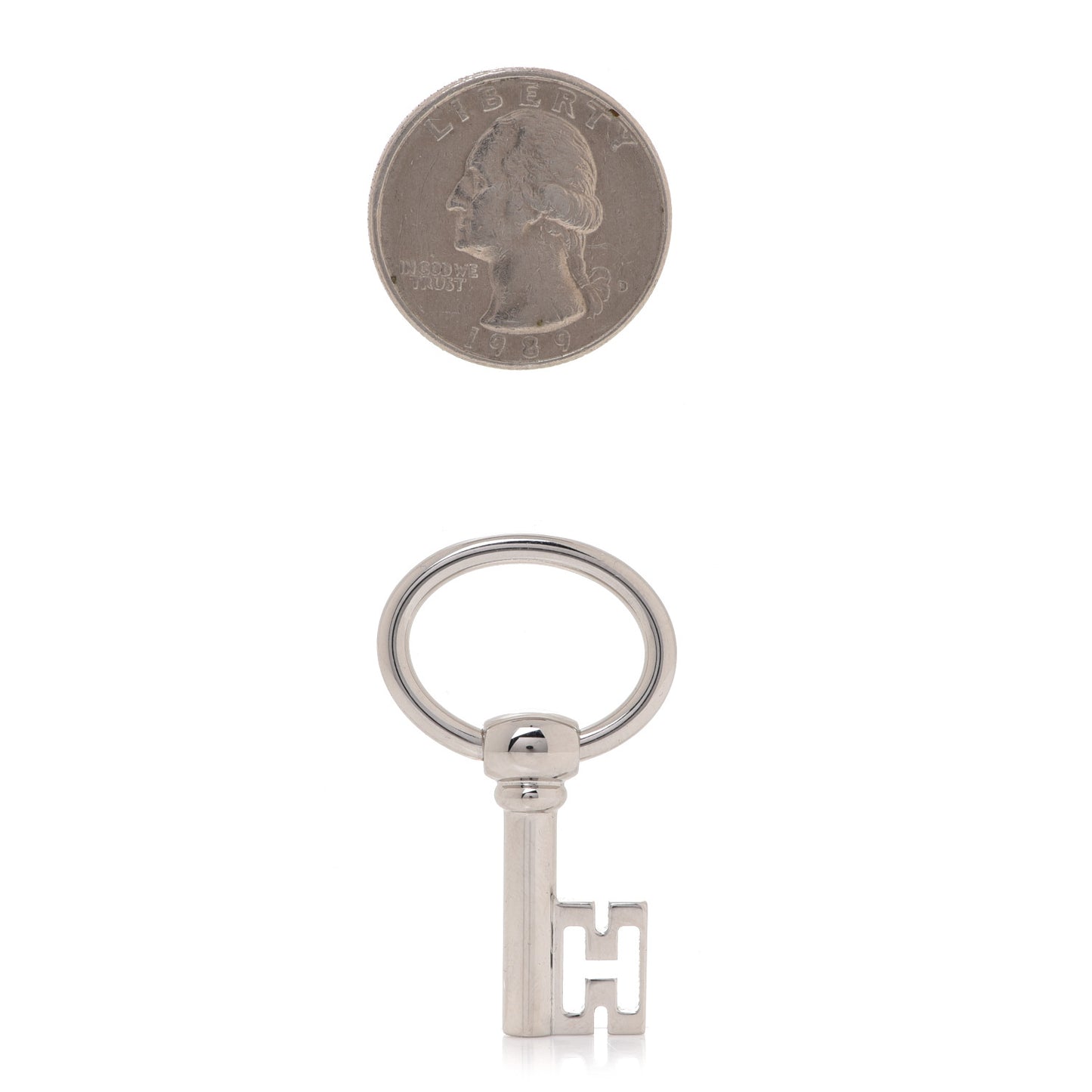 Palladium Curiosite Cle H Charm