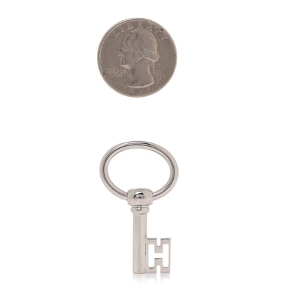 Hermes Palladium Curiosite Cle H Charm 2 of 5