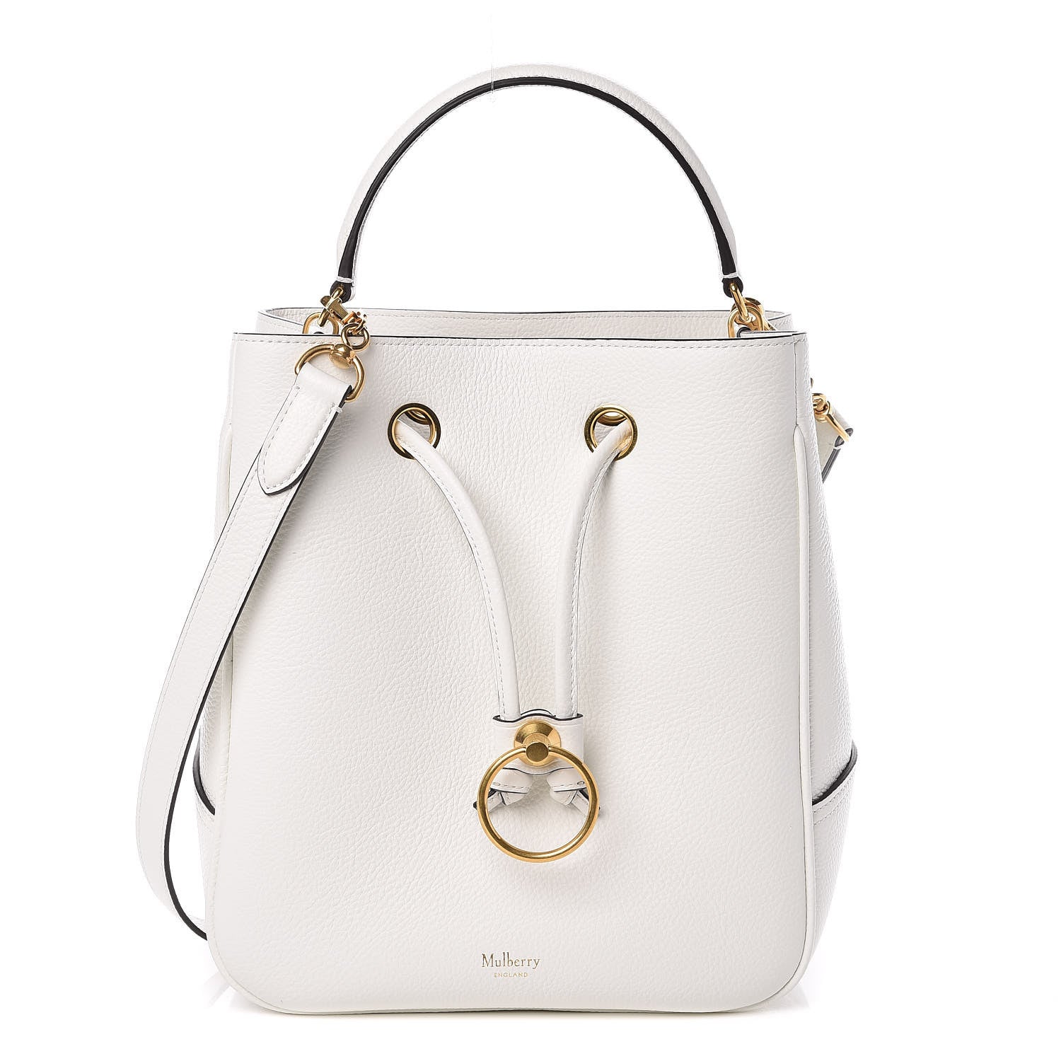 Mulberry Small Classic Grain Hampstead White 1 of 8
