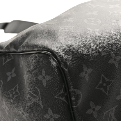 Louis Vuitton Monogram Eclipse Keepall Bandouliere 55 9 of 10