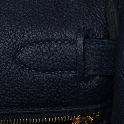 Hermes Togo Kelly Retourne 28 Bleu Nuit 17 of 39