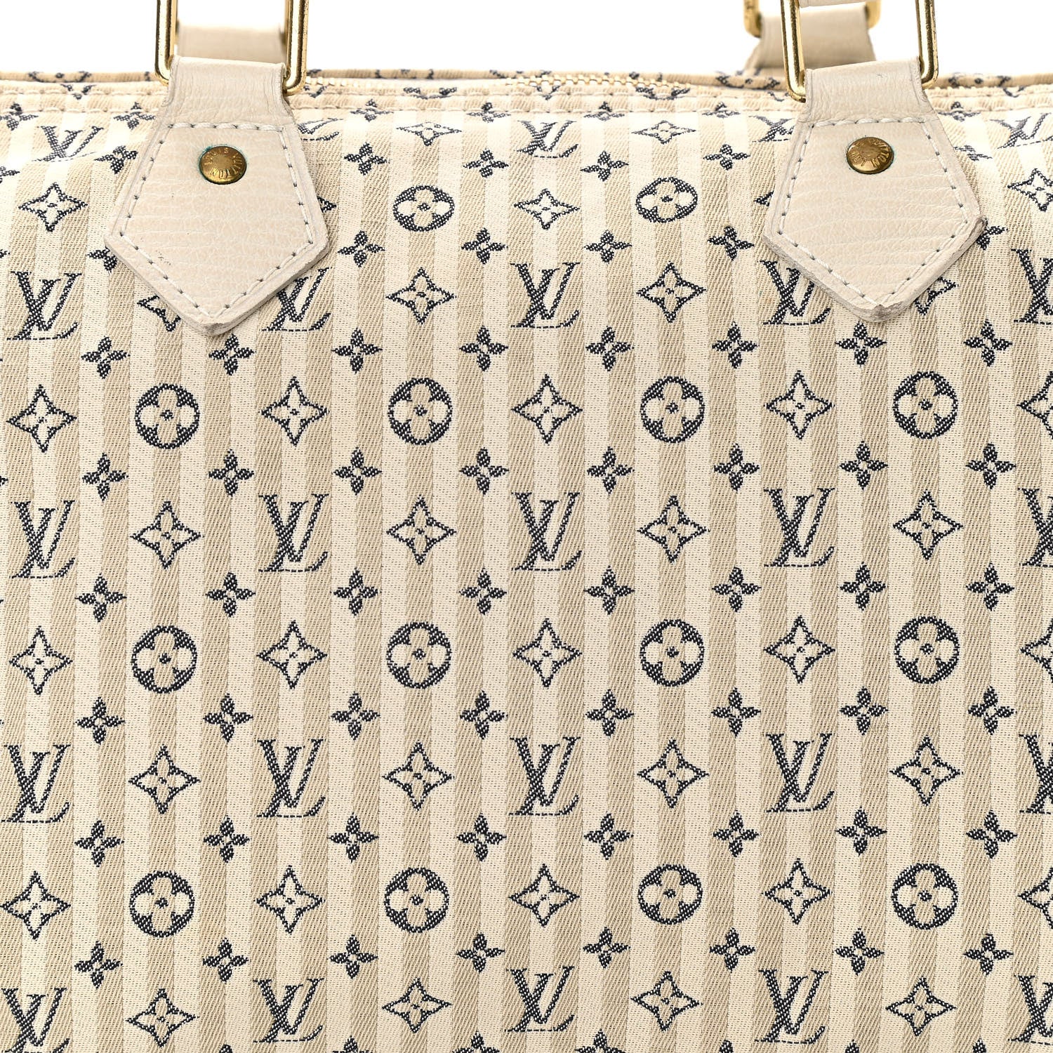 Louis Vuitton Mini Lin Croisette Speedy 30 Blue 7 of 10