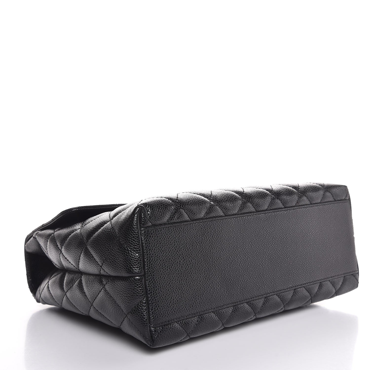 Chanel Caviar Quilted Jumbo Kelly Flap Black 4 of 7