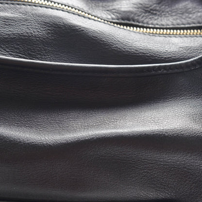 Burberry Calfskin Buckle Hobo Black 10 of 13