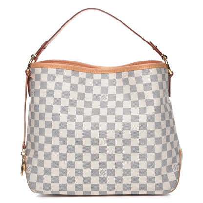 Louis Vuitton Damier Azur Delightful PM Pink 1 of 8