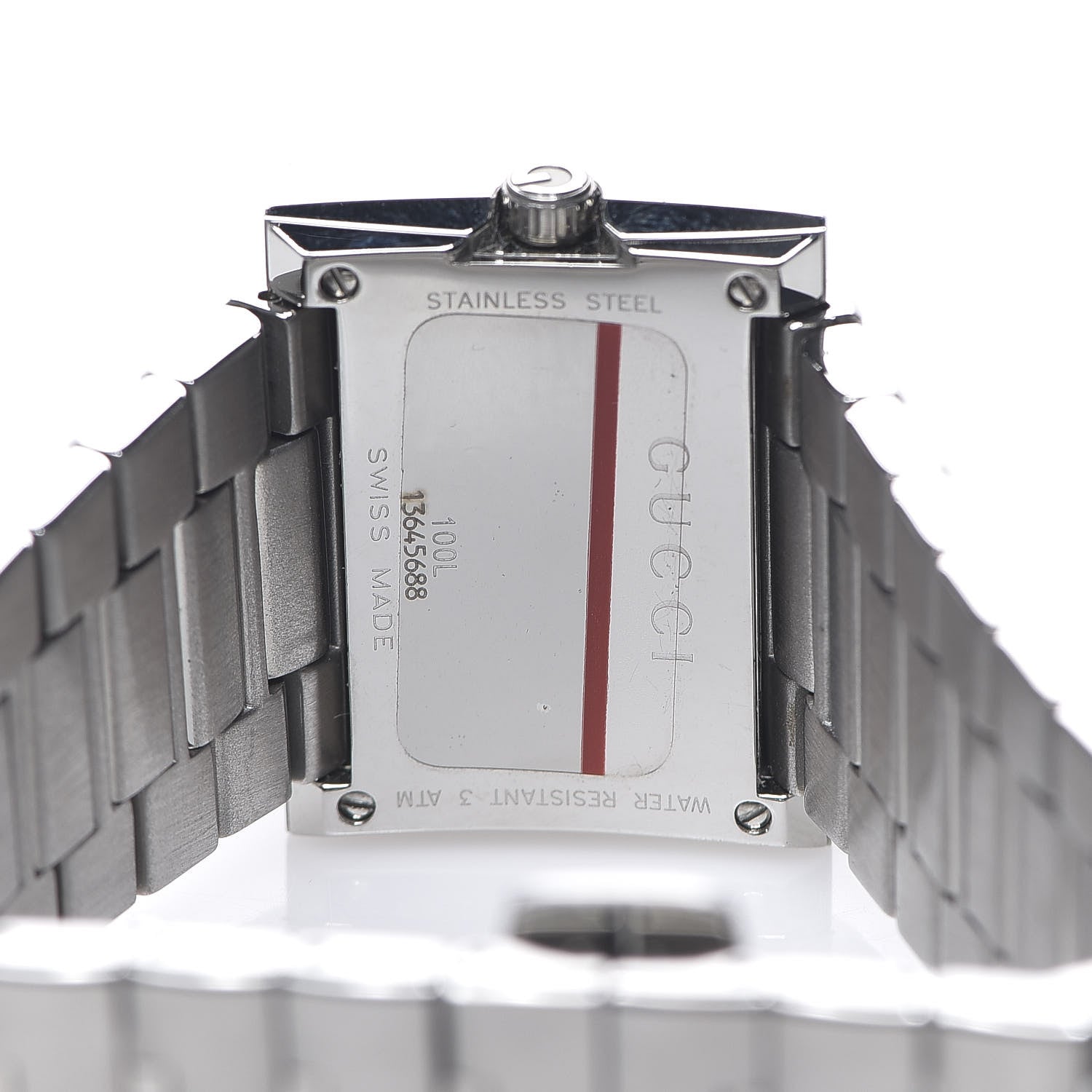 Gucci Stainless Steel 31mm 100L Quartz Watch Grey 4 of 5