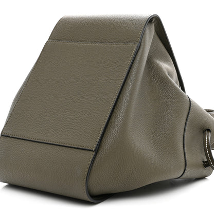 Loewe Soft Grained Calfskin Compact Hammock Shoulder Bag Khaki Green 10 of 10