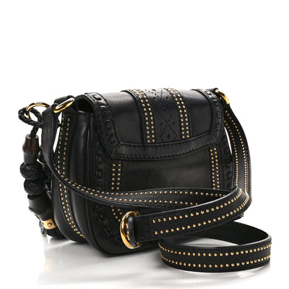 Gucci Calfskin Small Snaffle Bit Shoulder Bag Black 3 of 10